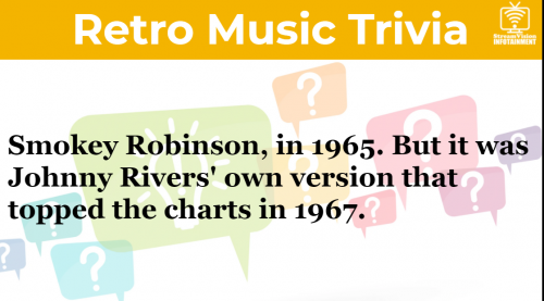 Retro Trivia Question